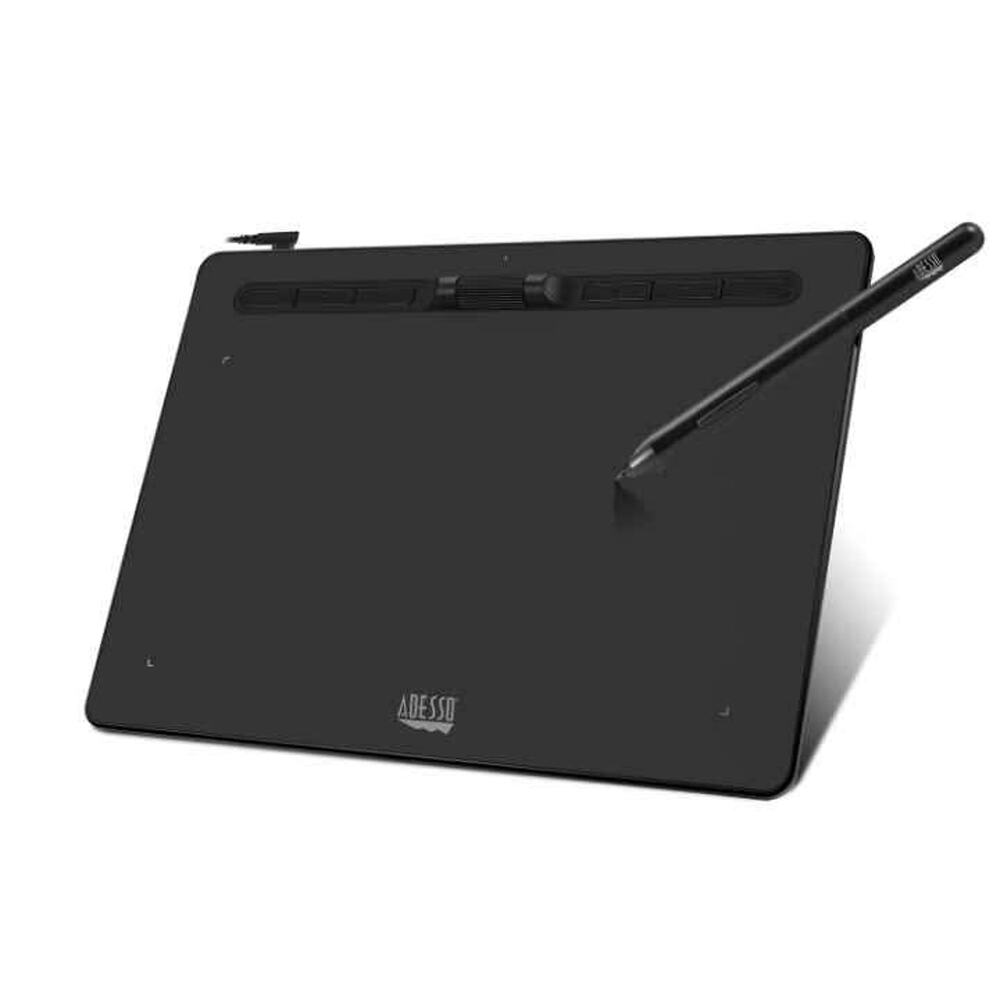Adesso CyberTablet K10 Graphic Drawing Tablet - 10" x 6" - Digital Art & Design